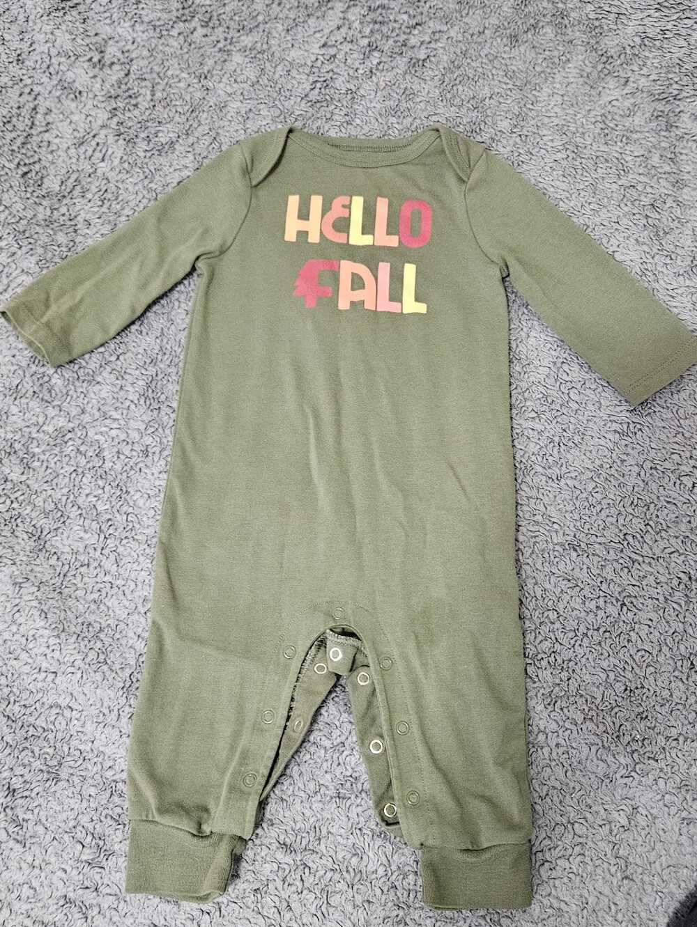 Hello Fall Cat & Jack Onepiece